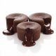 FONDANT DE CHOCOLATE 100gr / 7cm PAQUETE 2und (CAJA 10 PAQUETES)