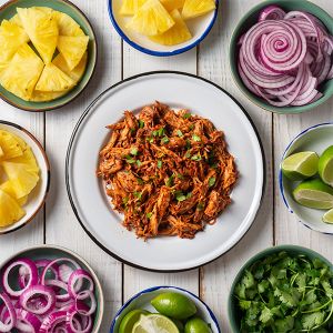 "CASH&CARRY" CARNE TACO AL PASTOR 1kg (CAJA 6 BANDEJAS)