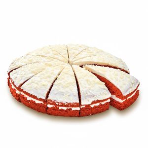 TARTA RED VELVET 26cm/112gr UNIDAD 12 porciones (CAJA 3 UNIDADES)