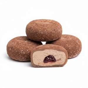 MOCHI TRUFA CON CEREZA 5cm/44gr (CAJA 20und)