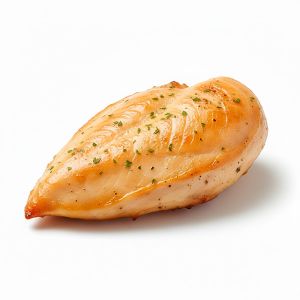 PECHUGA POLLO ASADA ENTERA "BAJA EN ADITIVOS" 130gr/aprox BOLSA 2,5kg (CAJA 4 BOLSAS)