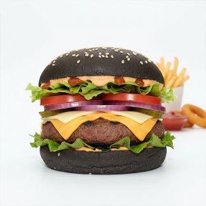 KIT TORO DE LA DEHESA "PAN + CARNE  + SALSA + BANDERA" (CAJA 6und) 