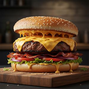 KIT HULKBURGER "3 PANES + 3 CARNES + 12 BABEROS" (CAJA 3und)