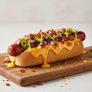 KIT HOT DOG XXL "PAN+ SALCHICHA + SALSA" (CAJA 7und)