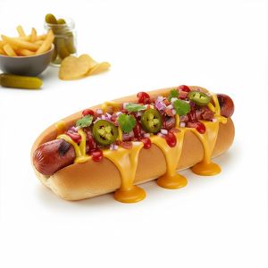 KIT HOT DOG XXL "PAN+ SALCHICHA + SALSA" (CAJA 7und)