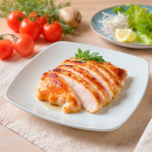 POLLO ASADO LAMINADO " BAJO EN ADITIVOS" BOLSA 2,5kg (CAJA 4 BOLSAS) 