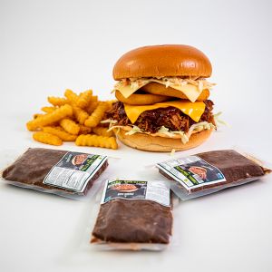 PULLED PORK SOBRE 150gr (CAJA 24 SOBRES)