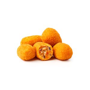CROQUETAS DE PULPO A FEIRA 30gr "CROCON" BANDEJA 1kg (CAJA 3 BANDEJAS)