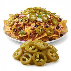 SLICED JALAPEÑO "RODAJA" LATA 2,8kgr (CAJA 6 LATAS)