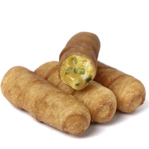 TEQUEÑO DE TRIGO "CHEDDAR Y JALAPEÑOS" 37gr aprox BOLSA 1'5kg / 40und aprox (CAJA 2 BOLSAS)