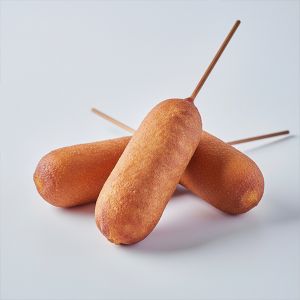 CORN DOGS 80gr aprox / 12cm BOLSAS 12und (CAJA 6 BOLSAS)