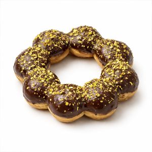 MOCHI DOT CHOCOLATE NEGRO CON PISTACHO 77gr/10cm (CAJA 15 und)