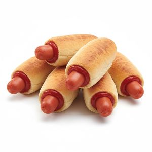 MINI HOT DOG FRANCES "hecho" 30gr/5cm (CAJA 120und GRANEL)
