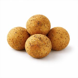 MINI CROQUETAS DE BACALAO AJOARRIERO "CROCON" 15gr / 3cm BANDEJA 1kg (CAJA 3 BANDEJAS 200und aprox)