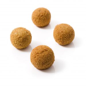 MINI CROQUETAS PULPO A FEIRA "CROCON" 15gr / 3cm BANDEJA 1kg (CAJA 3 BANDEJAS 200und aprox)