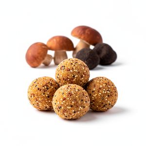 MINI CROQUETAS BOLETUS TRUFADO "CROCON" 15gr / 3cm BOLSA 1kg (CAJA 3 BANDEJAS 200und aprox)