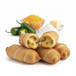 MINI TEQUEÑO DE TRIGO "CHEDDAR Y JALAPEÑO" 19gr/aprx BOLSA 1,5kg (CAJA 2 BOLSAS 160und aprx)