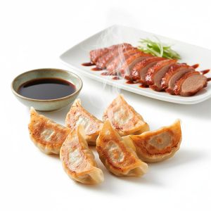 GYOZA PATO HOISIN "ASIAN BITES" 18/22gr aprox BOLSA 600gr (CAJA 6 BOLSAS)