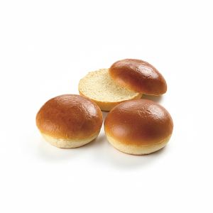MINI PAN HAMBURGUESA BRIOCHE "PRECORTADO" 7cm/30gr BOLSA 20und (CAJA 6 BOLSAS)