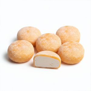 MINI MOCHI MANGO 12gr/aprox BANDEJA 250gr (CAJA 8 BANDEJAS)