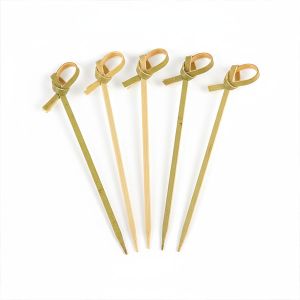 PALILLO BAMBU LAZO 90mm PAQUETE 100und (CAJA 20 PAQUETES)