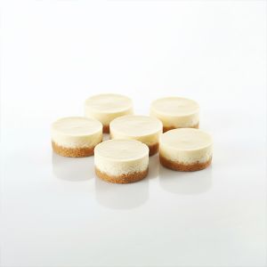 MINI CHEESECAKE 20gr CAJA 48und