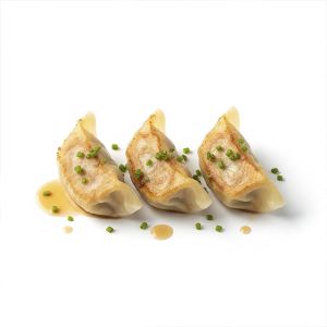 GYOZA VEGETARIANA 20gr / 6cm BOLSA 600gr (CAJA 12 BOLSAS)